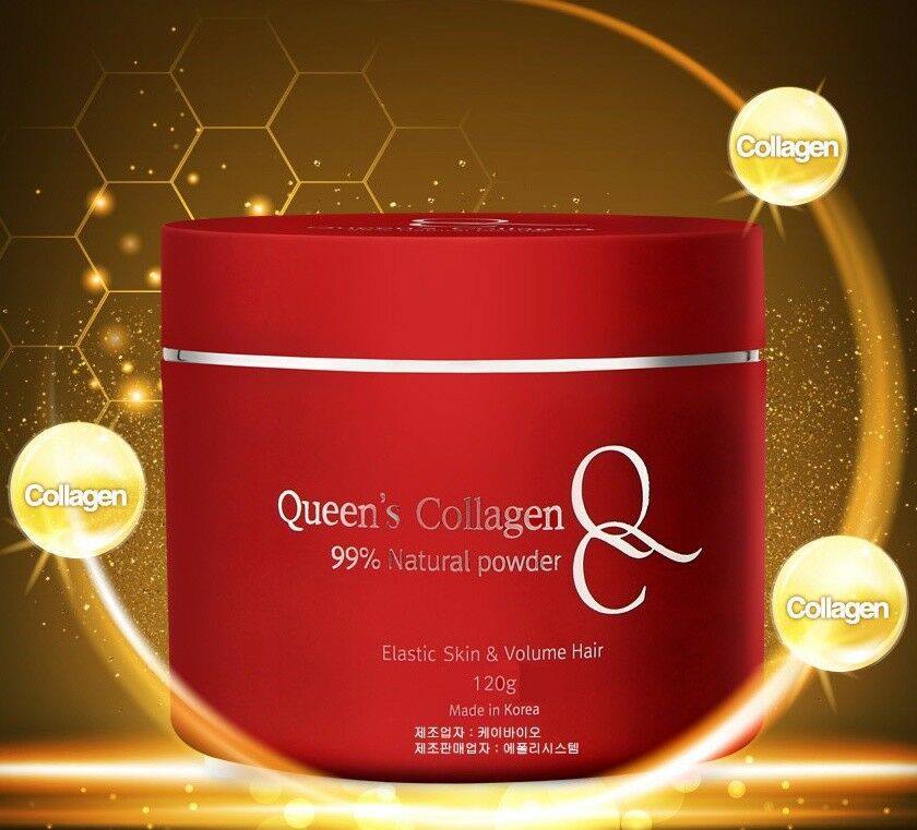 Queen's Collagen  120g (bột collagen tự nhiên . phục hồi da  và tóc )