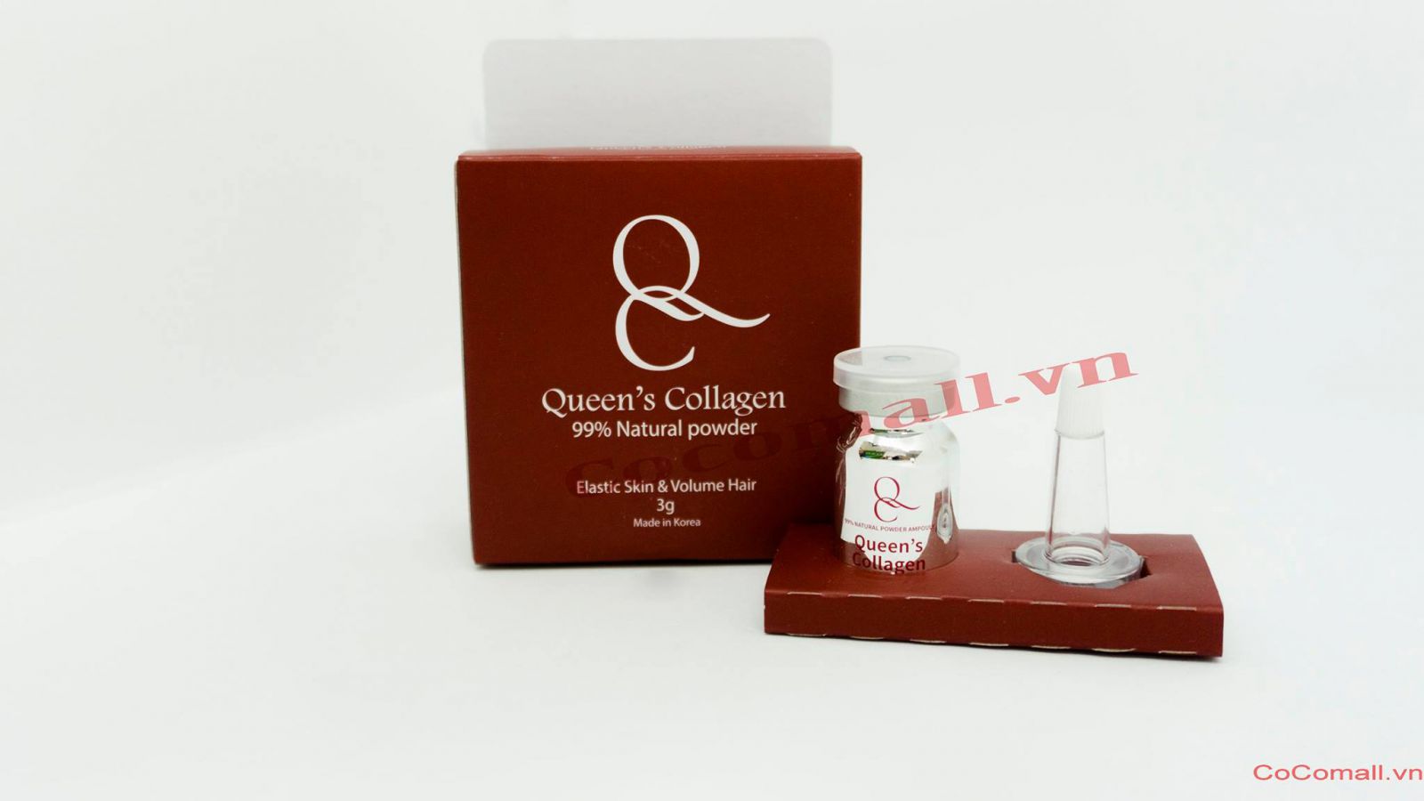 Queen's Collagen 3g (bột collagen tự nhiên . phục hồi da  và tóc 