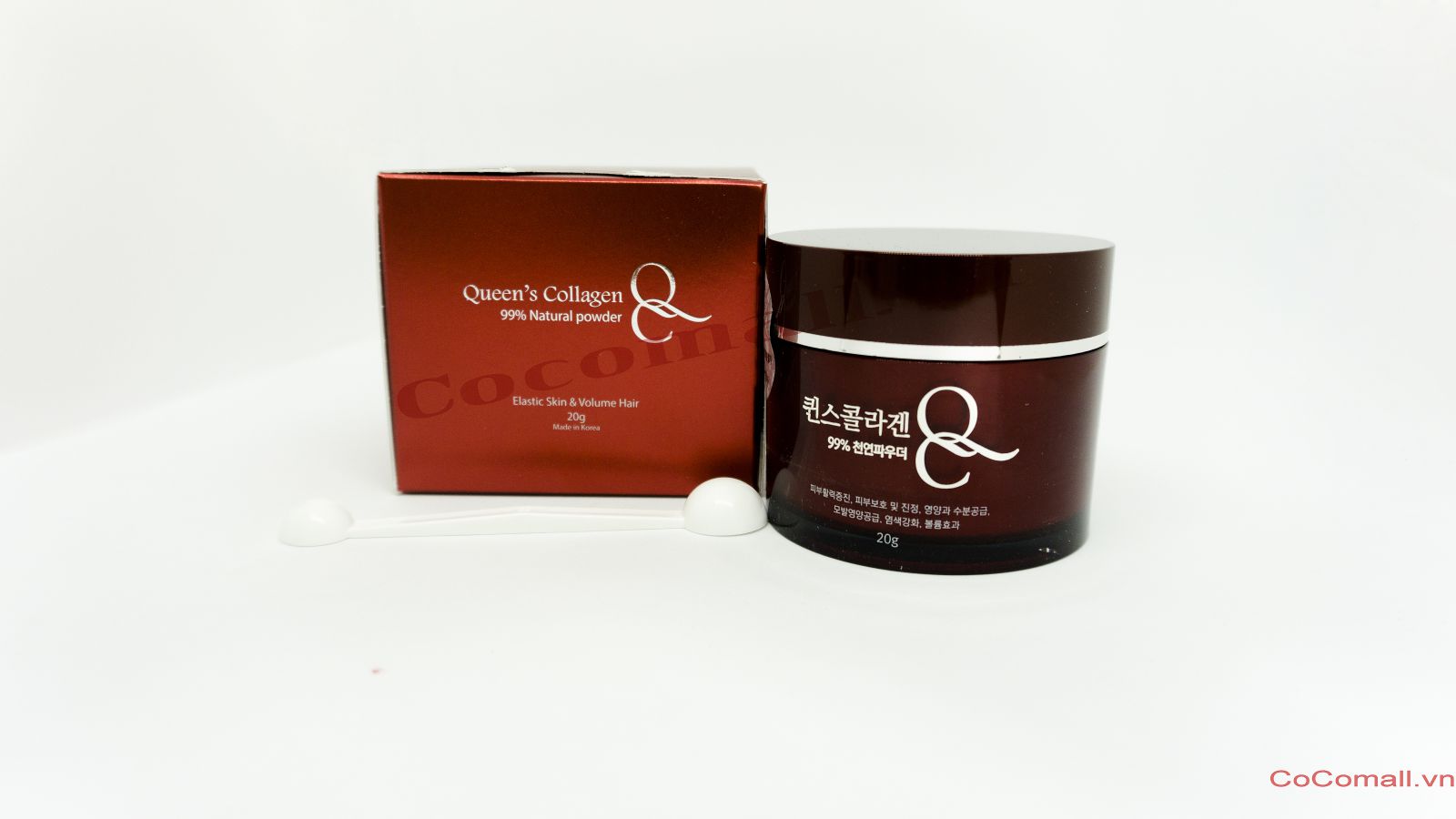 Queen's Collagen 20g  (bột collagen tự nhiên . phục hồi da  và tóc 